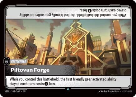 Piltovan Forge (161/166) [Vendetta] Riftbound Singles Riot Games