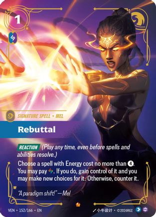 Rebuttal (152/166) [Vendetta] Foil Riftbound Singles Riot Games