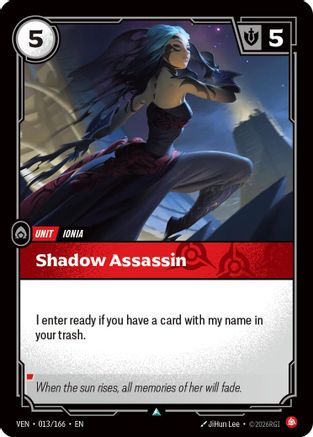 Shadow Assassin (013/166) [Vendetta] Foil
