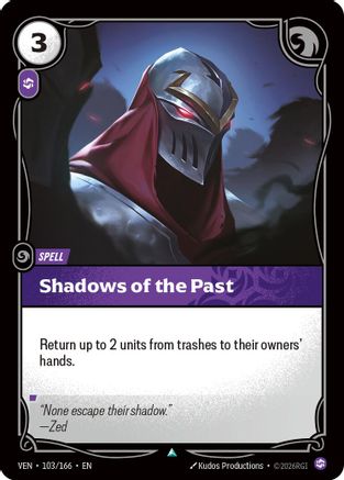 Shadows of the Past (103/166) [Vendetta] Foil