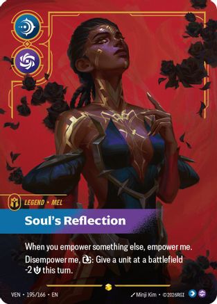 Mel - Soul's Reflection (Overnumbered) (195/166) [Vendetta] Foil Riftbound Singles Riot Games