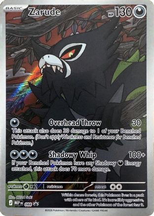 Zarude 88 Holofoil [ME: Mega Evolution Promo] Pokemon Single Pokémon