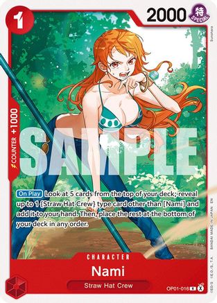 Nami (OP01-016)  [Starter Deck 31: RED Monkey.D.Luffy]