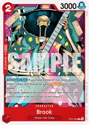 Brook (ST31-003)  [Starter Deck 31: RED Monkey.D.Luffy]