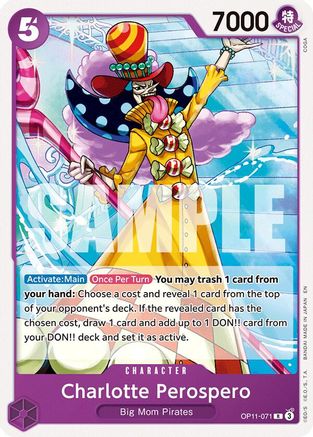 Charlotte Perospero (OP11-071) [Starter Deck 34: PURPLE Charlotte Katakuri] One Piece Single Bandai