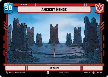 Ancient Henge // Advantage (23/264 // T02) [Ashes of the Empire] Star Wars: Unlimited Single Disney