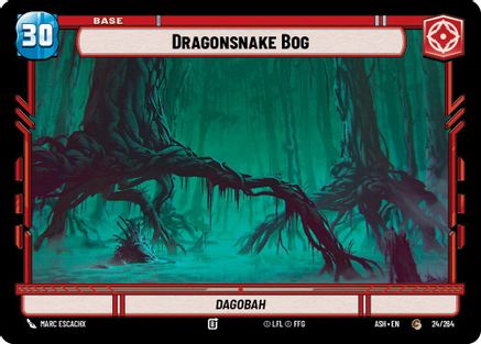 Dragonsnake Bog // Advantage (24/264 // T02) [Ashes of the Empire] Star Wars: Unlimited Single Disney