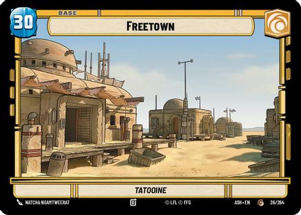 Freetown // Shield (26/264 // T03) [Ashes of the Empire] Star Wars: Unlimited Single Disney