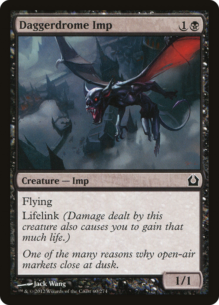 Daggerdrome Imp (RTR-060) [Return to Ravnica] MTG Single Wizards of the Coast