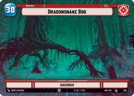 Dragonsnake Bog // Advantage (Hyperspace) (288 // T05) [Ashes of the Empire] Star Wars: Unlimited Single Disney