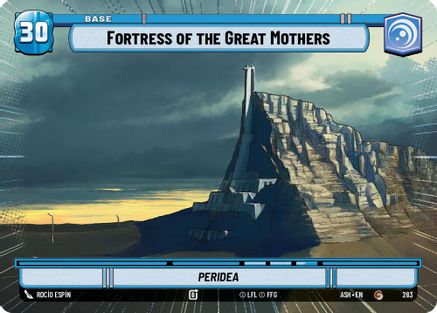 Fortress of the Great Mothers // Advantage (Hyperspace) (283 // T05) [Ashes of the Empire] Star Wars: Unlimited Single Disney