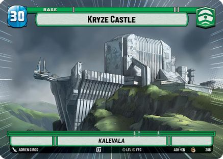 Kryze Castle // Advantage (Hyperspace) (286 // T05) [Ashes of the Empire] Star Wars: Unlimited Single Disney