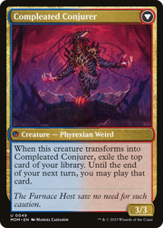 Captive Weird // Compleated Conjurer (MOM-049) [March of the Machine] MTG Single Wizards of the Coast