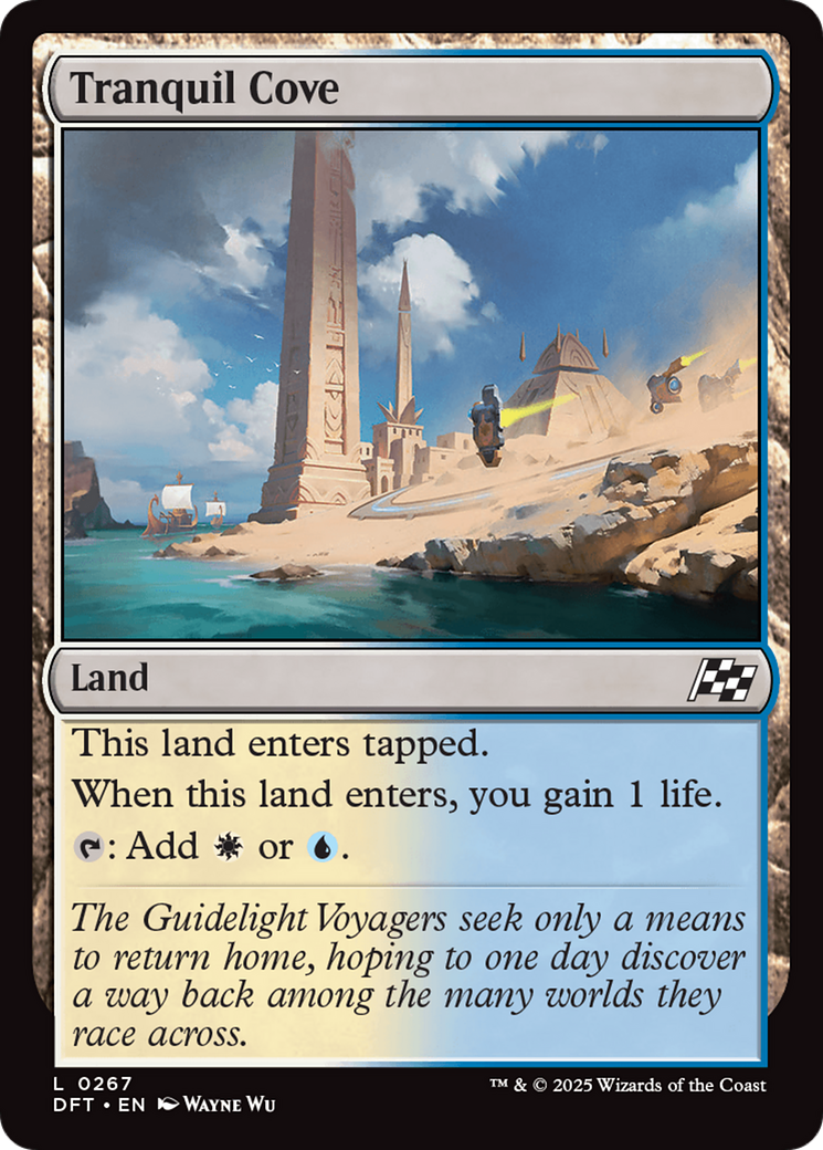 Tranquil Cove (DFT-267) [Aetherdrift] MTG Single Wizards of the Coast