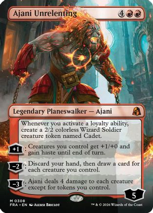Ajani Unrelenting (FRA-308) [Reality Fracture] MTG Single Wizards of the Coast