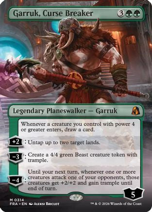Garruk, Curse Breaker (FRA-314) [Reality Fracture] MTG Single Wizards of the Coast