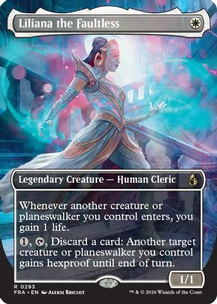 Liliana the Faultless (FRA-293) [Reality Fracture] Foil MTG Single Wizards of the Coast