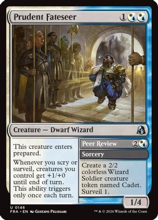 Prudent Fateseer (FRA-146) [Reality Fracture] Foil MTG Single Wizards of the Coast
