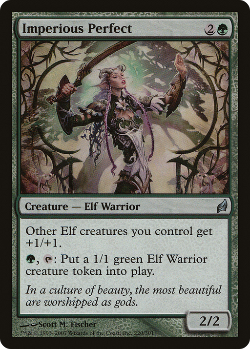 Imperious Perfect (LRW-220) [Lorwyn] MTG Single Wizards of the Coast