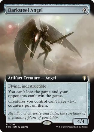 Darksteel Angel (FRC-098) [Commander: Reality Fracture] MTG Single Wizards of the Coast