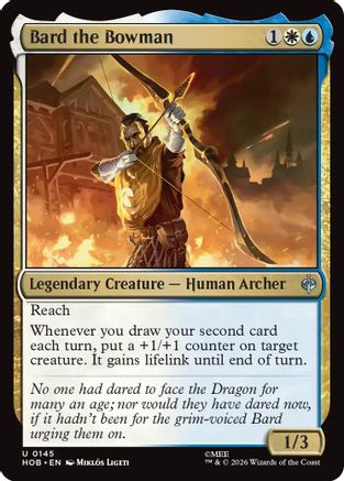 Bard the Bowman (HOB-145) [The Hobbit] Foil MTG Single Wizards of the Coast