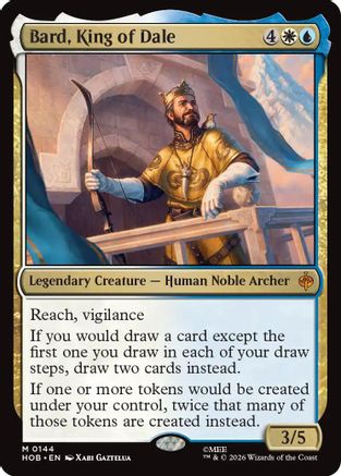 Bard, King of Dale (HOB-144) [The Hobbit] Foil MTG Single Wizards of the Coast