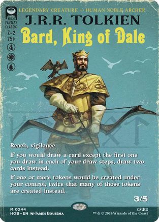 Bard, King of Dale (HOB-244) [The Hobbit] MTG Single Wizards of the Coast