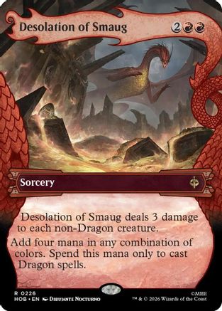 Desolation of Smaug (HOB-226) [The Hobbit] Foil MTG Single Wizards of the Coast