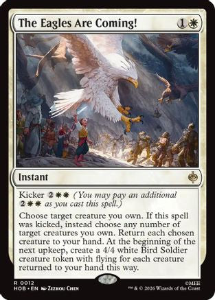 The Eagles Are Coming! (HOB-012) [The Hobbit] MTG Single Wizards of the Coast