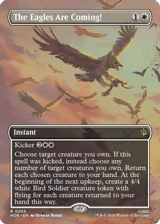 The Eagles Are Coming! (HOB-205) [The Hobbit] Foil MTG Single Wizards of the Coast