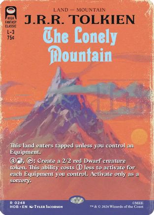The Lonely Mountain (HOB-248) [The Hobbit] MTG Single Wizards of the Coast
