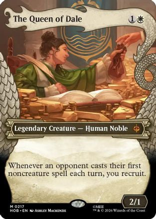 The Queen of Dale (HOB-217) [The Hobbit] Foil MTG Single Wizards of the Coast