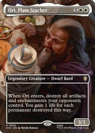 Ori, Plate Stacker (HOC-006) [The Hobbit: Eternal-Legal] MTG Single Wizards of the Coast