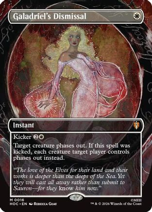Galadriel's Dismissal (HOC-016) [The Hobbit: Eternal-Legal] Foil MTG Single Wizards of the Coast