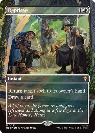 Reprieve (Surge Foil) (HOC-057) [The Hobbit: Eternal-Legal] Foil MTG Single Wizards of the Coast