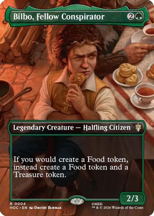 Bilbo, Fellow Conspirator (HOC-004) [The Hobbit: Eternal-Legal] Foil MTG Single Wizards of the Coast