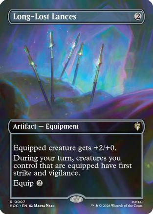 Long-Lost Lances (HOC-007) [The Hobbit: Eternal-Legal] MTG Single Wizards of the Coast