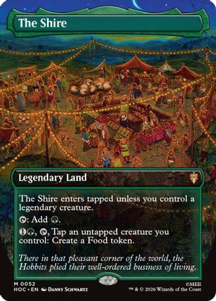 The Shire (HOC-052) [The Hobbit: Eternal-Legal] Foil MTG Single Wizards of the Coast