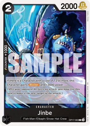 Jinbe (OP17-083)  [The World's Strongest Warriors]