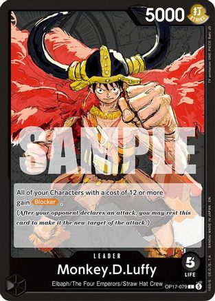 Monkey.D.Luffy (OP17-079)  [The World's Strongest Warriors]