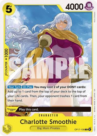 Charlotte Smoothie (OP17-106)  [The World's Strongest Warriors]