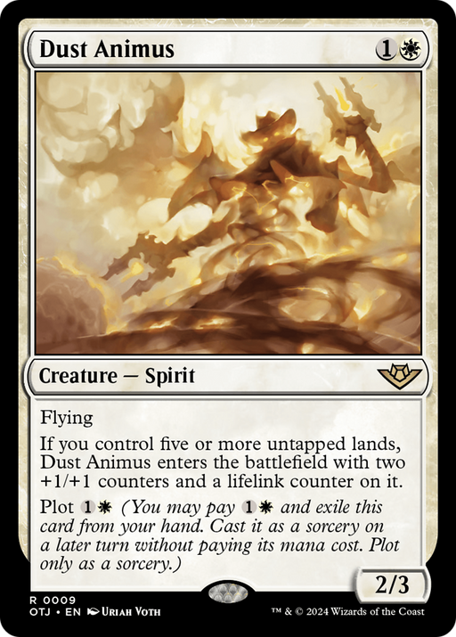 Dust Animus (OTJ-009) [Outlaws of Thunder Junction] Foil MTG Single Wizards of the Coast