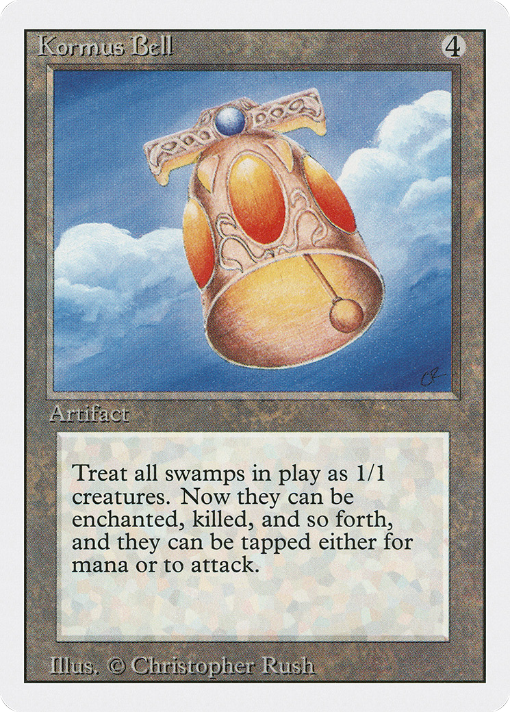 Kormus Bell (3ED-260) [Revised Edition] MTG Single Wizards of the Coast