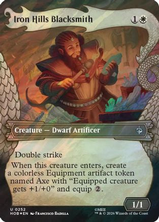 Iron Hills Blacksmith (Surge Foil) (HOB-252) [The Hobbit] Foil MTG Single Wizards of the Coast
