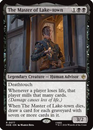 The Master of Lake-town (HOB-077) [The Hobbit] Foil MTG Single Wizards of the Coast