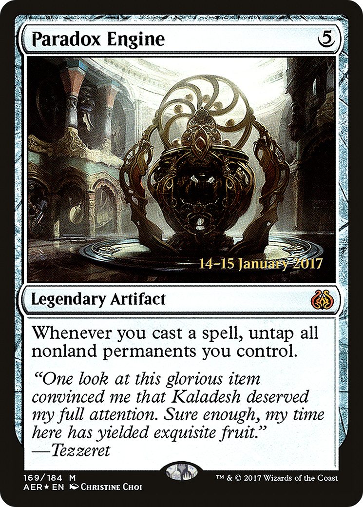 Paradox Engine (PRE-169) [Aether Revolt Promos] Foil MTG Single Wizards of the Coast