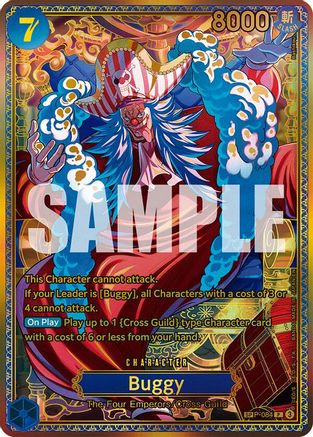 Buggy (SP) (P-084)  [The World's Strongest Warriors] Foil