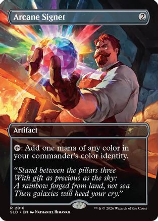 Arcane Signet (2816) (SLD-2816) [Secret Lair Drop Series] Foil MTG Single Wizards of the Coast