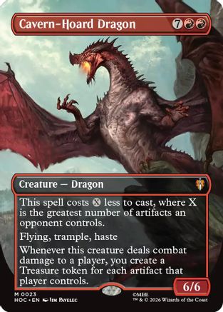 Cavern-Hoard Dragon (HOC-023) [The Hobbit: Eternal-Legal] MTG Single Wizards of the Coast