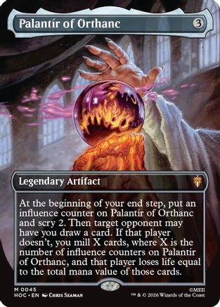 Palantir of Orthanc (HOC-045) [The Hobbit: Eternal-Legal] Foil MTG Single Wizards of the Coast